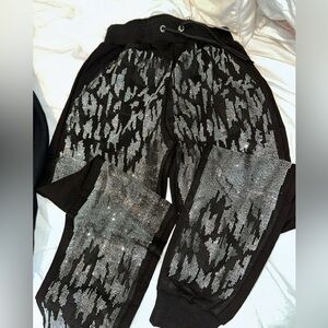 Zannza Sparkle Joggers One Size (Up to 10) BNWT